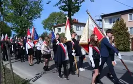 Gminne obchody rocznicy uchwalenia Konstytucji 3-go Maja.