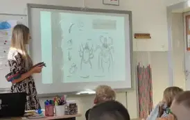 Zajęcia profilaktyczne "Nie bądź atrakcyjny dla kleszczy!"