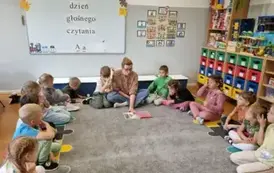 Dzień głośnego czytania w Oddziale Przedszkolnym