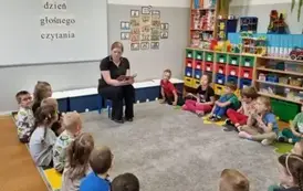 Dzień głośnego czytania w Oddziale Przedszkolnym