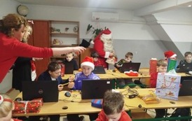 Wizyta świętego Mikołaja