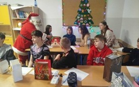 Wizyta świętego Mikołaja