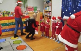Wizyta świętego Mikołaja