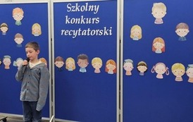 Szkolny konkurs recytatorski