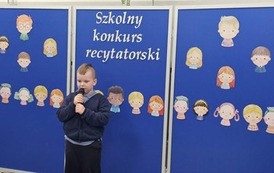 Szkolny konkurs recytatorski
