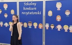 Szkolny konkurs recytatorski