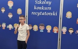 Szkolny konkurs recytatorski