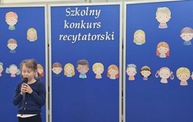 Szkolny konkurs recytatorski