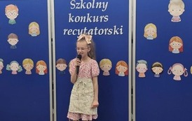Szkolny konkurs recytatorski