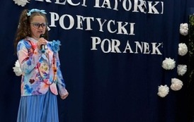 Sukces Oliwii w Gminnym Konkursie Recytatorskim