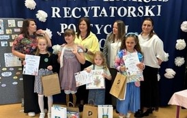 Sukces Oliwii w Gminnym Konkursie Recytatorskim