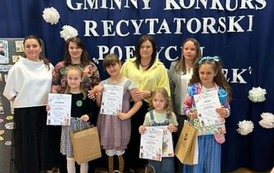 Sukces Oliwii w Gminnym Konkursie Recytatorskim