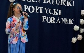 Sukces Oliwii w Gminnym Konkursie Recytatorskim