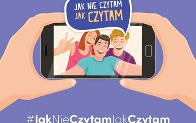 Zdjęcie do Bierzemy udział w projekcie "Jak nie czytam, jak czytam"