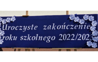 Zdjęcie do Uroczyste zakończenie roku szkolnego 2022 / 2023.