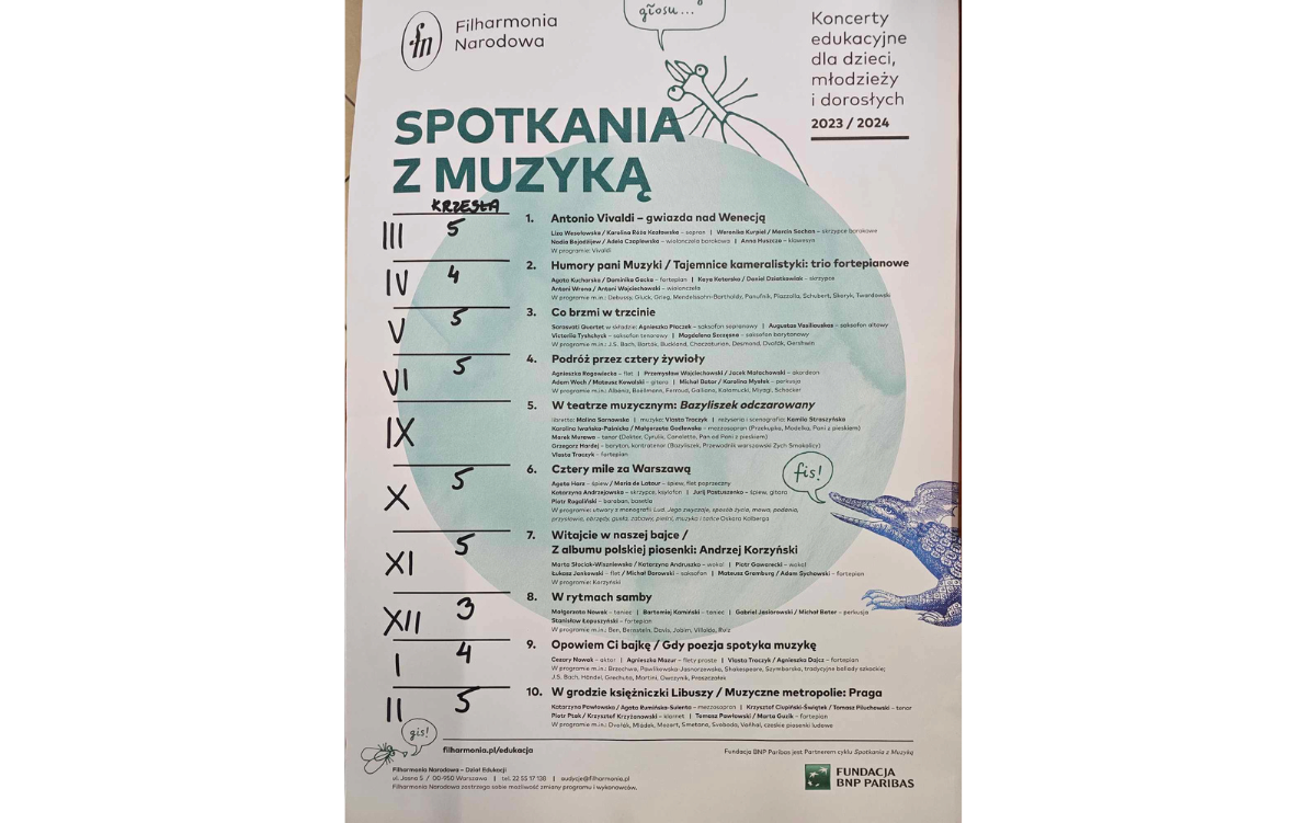 Zdjęcie do Spotkania z muzyką