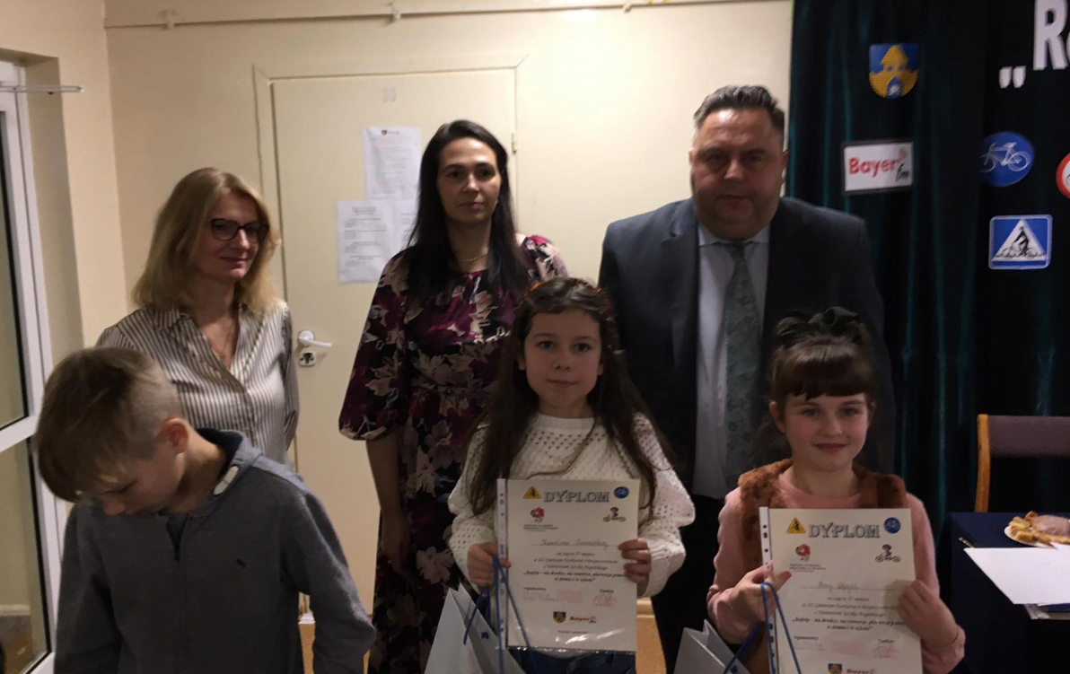 Zdjęcie do Sukces uczni&oacute;w w Gminnym Konkursie o Bezpieczeństwie z Elementami Języka Angielskiego