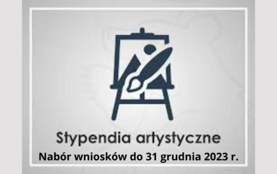Zdjęcie do Możliwość złożenia wniosku o stypendium artystyczne