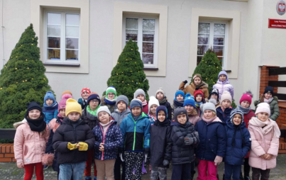 Zdjęcie do Świąteczna wizyta w Nadleśnictwie