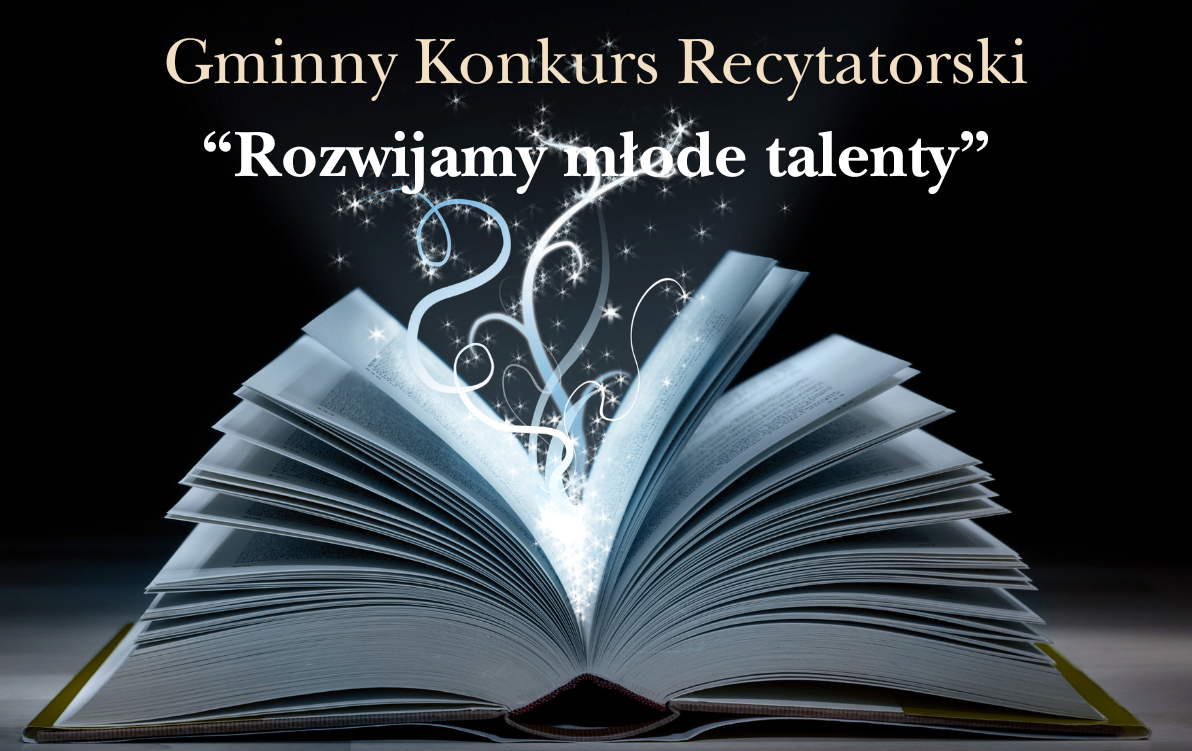 Zdjęcie do Zapraszamy do udziału w Gminnym Konkursie Recytatorskim "Rozwijamy młode talenty"