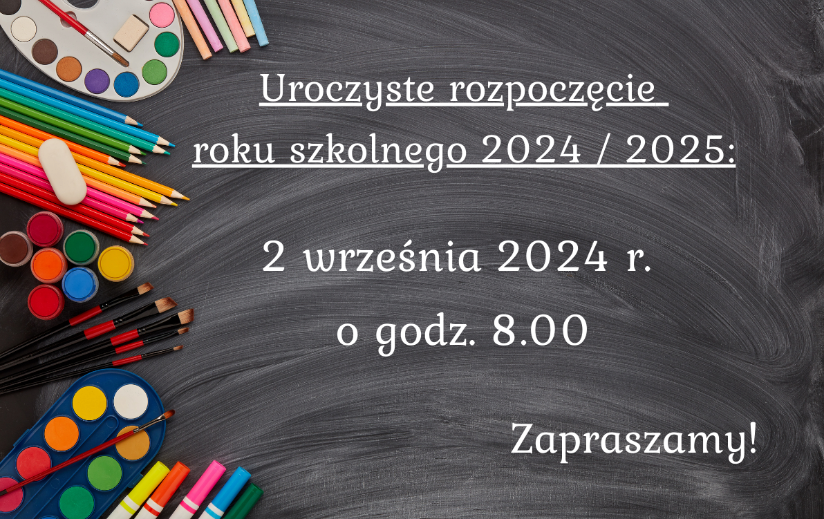 Zdjęcie do Uroczyste rozpoczęcie roku szkolnego 2024/2025