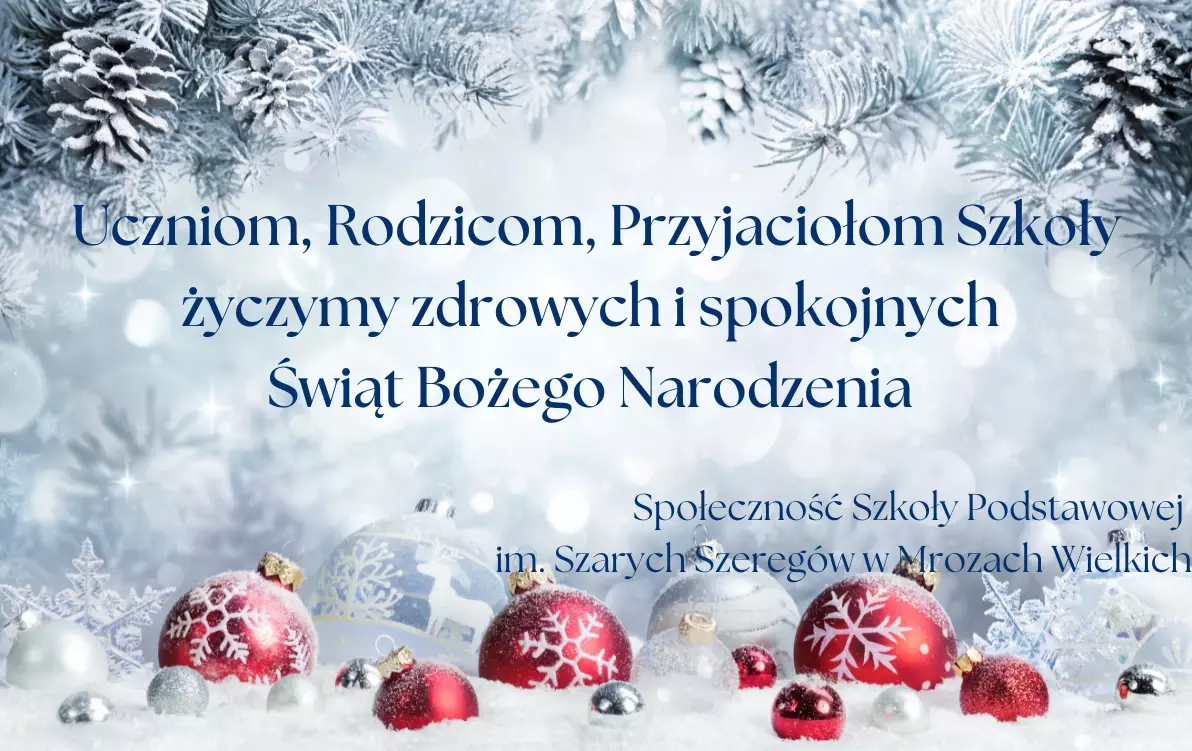 Zdjęcie do ŻYCZENIA ŚWIĄTECZNE