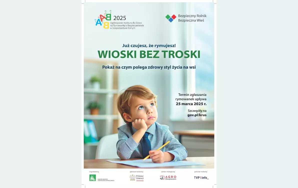 Zdjęcie do Konkurs na rymowankę pt. "Wioski bez troski"