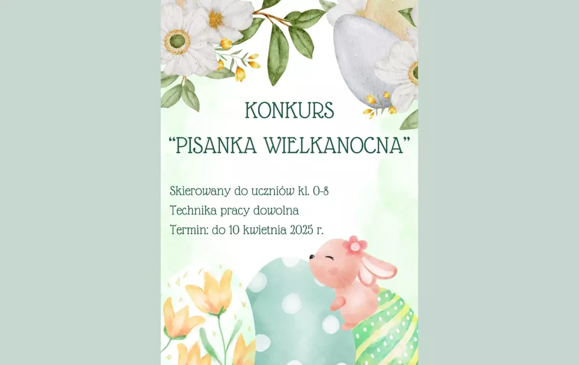 Zdjęcie do Szkolny konkurs plastyczny