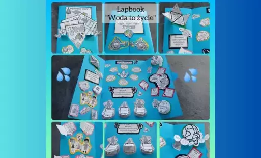 Zdjęcie do Szkolny konkurs plastyczny "Lapbook - woda - źr&oacute;dło życia"