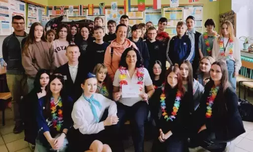 Zdjęcie do Wyjazd si&oacute;dmo i &oacute;smoklasist&oacute;w do ZS 1 w Ełku