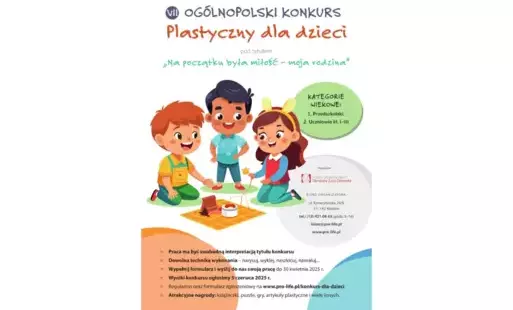 Zdjęcie do Konkurs plastyczny "Na początku była miłość - moja rodzina"