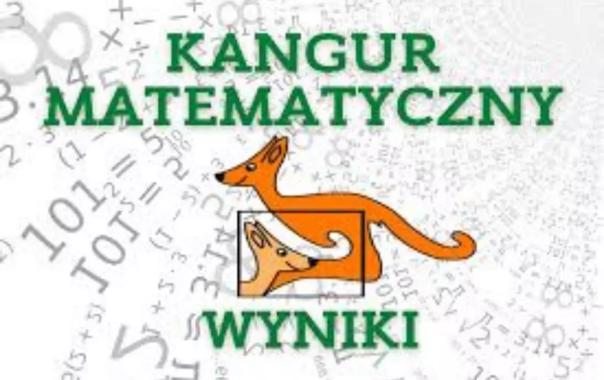 Zdjęcie do Wyniki Międzynarodowego Konkursu Matematycznego "Kangur"