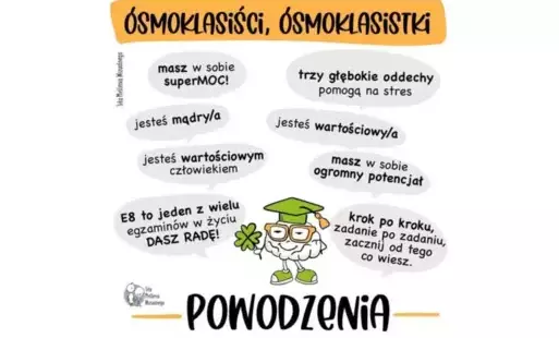 Zdjęcie do Już jutro Egzamin &Oacute;smoklasisty