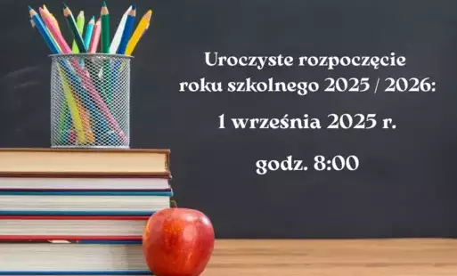 Zdjęcie do Rozpoczęcie roku szkolnego 2025/2026
