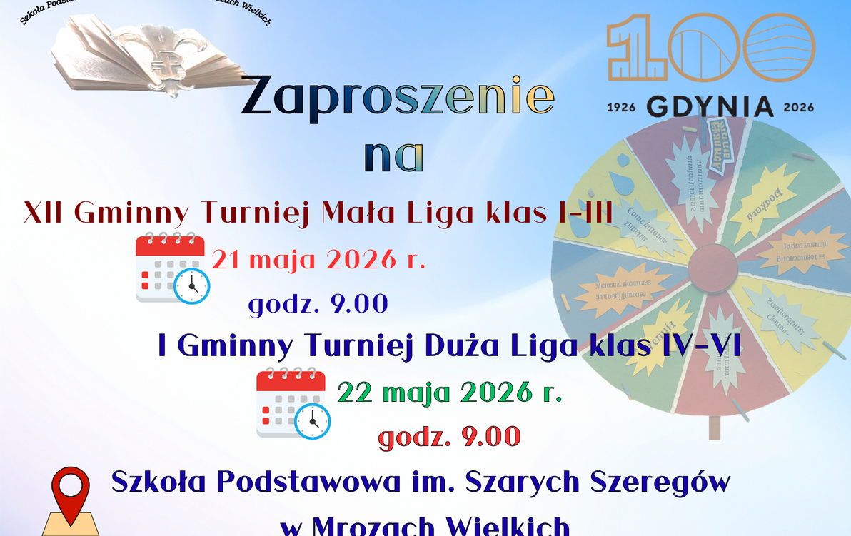 Zdjęcie do Zaproszenie na Gminne Turnieje "Małą i Dużą Ligę uczni&oacute;w szk&oacute;ł podstawowych"