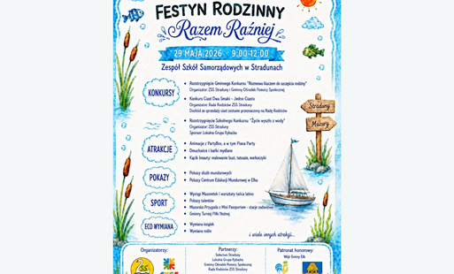 Zdjęcie do Zaproszenie na Gminny Festyn Rodzinny w Stradunach
