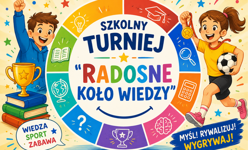 Zdjęcie do Szkolny Turniej "Radosne Koło Wiedzy"