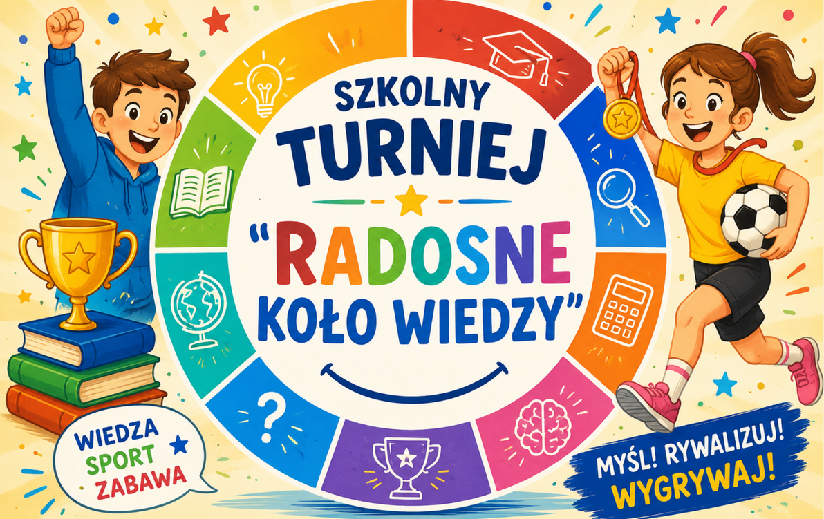 Zdjęcie do Szkolny Turniej "Radosne Koło Wiedzy"
