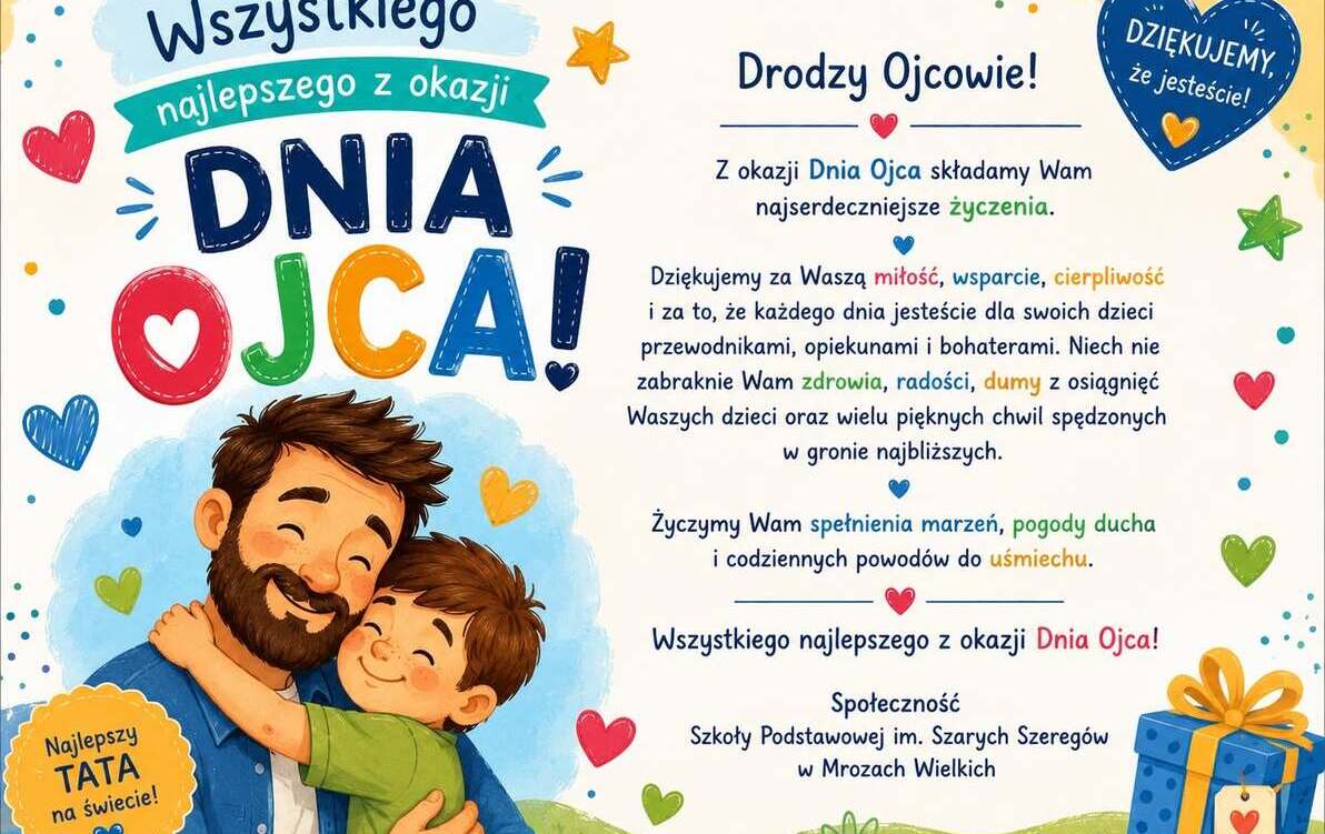 Zdjęcie do Życzenia z okazji Dnia Ojca