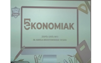 Zdjęcie do Prezentacja oferty edukacyjnej Zespołu Szk&oacute;ł nr 5 im. Karola Brzostowskiego w Ełku